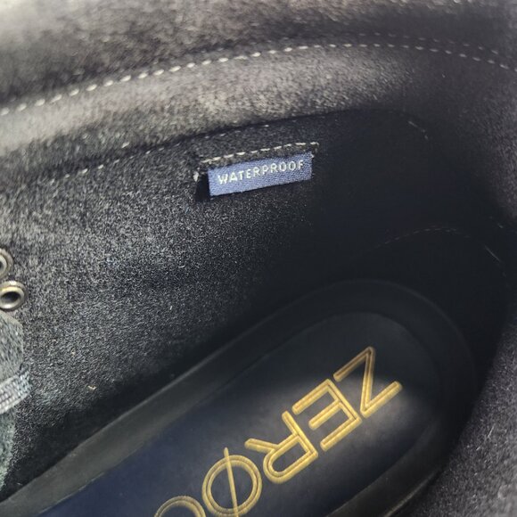 Cole Haan ZeroGrand Hiker Men's Size 12 M Black Leather Waterproof Outdoor Boots - Picture 10 of 11